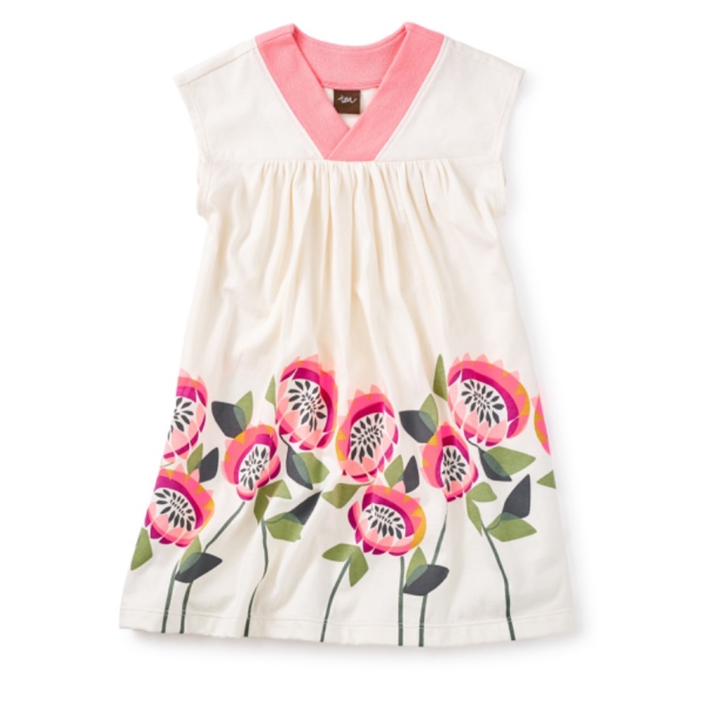 Tea Collection Waratah Trapeze Floral Dress 4